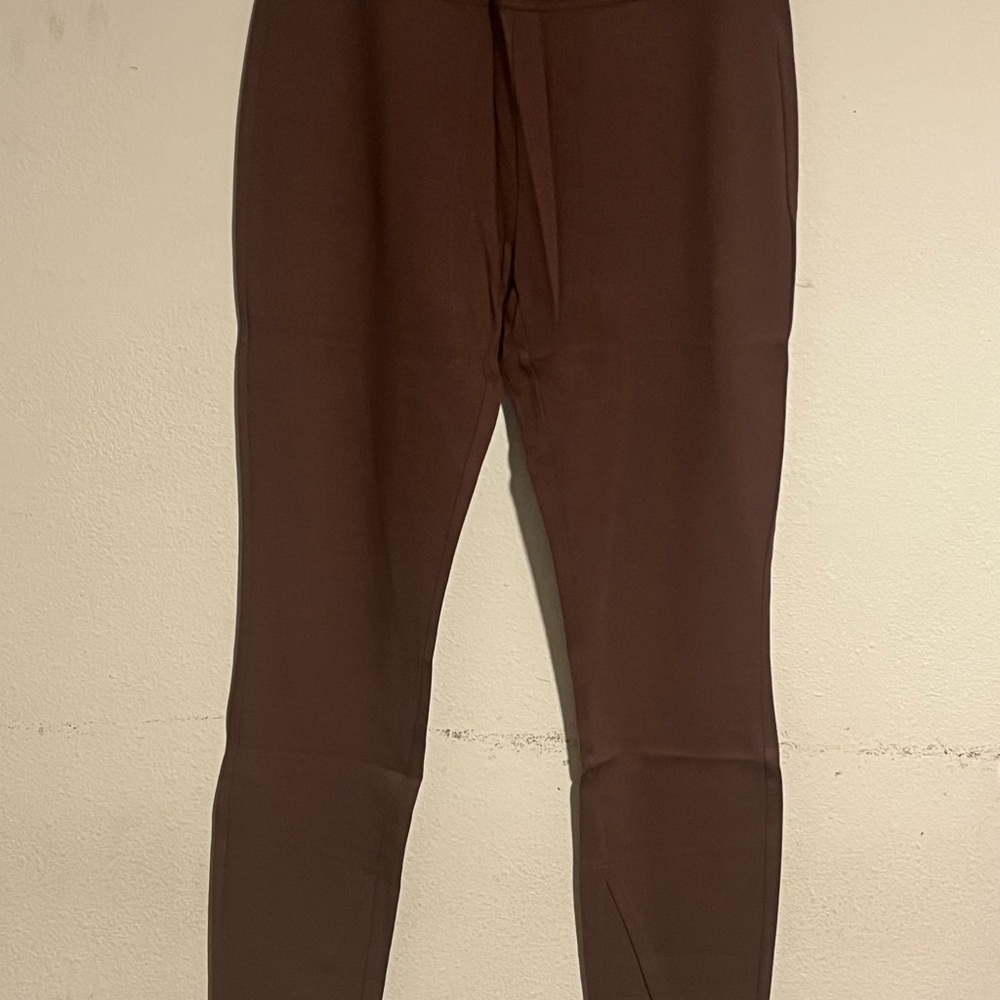Kate & Mallory Brown Leggings with Seam Detail
